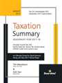 TAXATION SUMMARY ( A. Y. 2017-18)